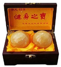 天然玉石手球 健身球 - 舒筋健骨、清神活血、防止高血压等慢性疾病