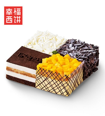 幸福西饼-四重奏-四种不同口味