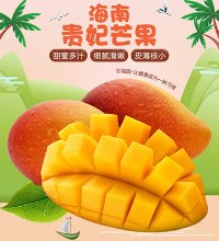 海南贵妃芒果 精选大果 - 新鲜当季 香甜多汁