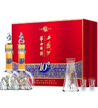 西凤酒 华山论剑礼盒 - 52度 500ml*2瓶 10年礼盒