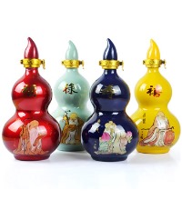女儿红 福禄寿禧 花雕酒 - 半甜型 750ml*4瓶