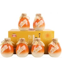 古越龙山 桂花酒 果酒 - 500ml*6瓶 10度低度酒