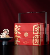 稻香村糕点 糕点礼盒 - 三层铁盒装 传统口味