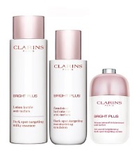 娇韵诗（CLARINS）光芒小瓷瓶美白三件套 - 去黄 提亮肤色 祛斑修护