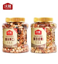 沃隆 大罐原味坚果果干 - 精选6种营养坚果 2种果干，原味零添加