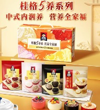 桂格 营养麦片全家福 - 共4包，4种口味
