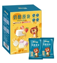 禾泱泱 奶酪原块 两种口味 - 高钙高蛋白 FD冻干技术 小包装方便携带