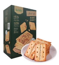 Keittly 牛肉馅酥脆饼干 - 添加进口牛肉松 咸香口味 一口酥脆 1kg