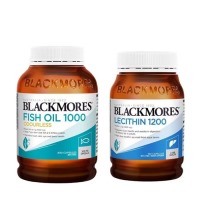 Blackmores澳佳宝 大豆卵磷脂胶囊|深海鱼油胶囊 - 血管清道夫 呵护心脑眼
